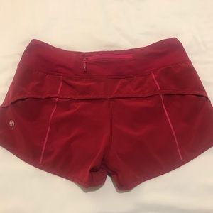 Lululemon Run Speed Short 4-way stretch